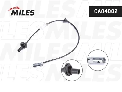 MILES CA04002 Трос привода спидометра VW Passat 88-96