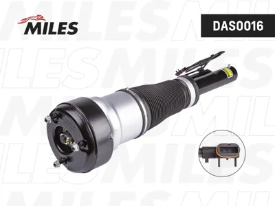 MILES DAS0016 Пневмоамортизатор передний W221 wo 4-matic