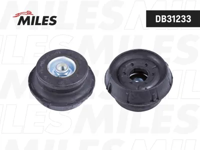 MILES DB31233 Опора амортизатора Nissan Renault пер.(опора+подшипник+пластина с гайкой)