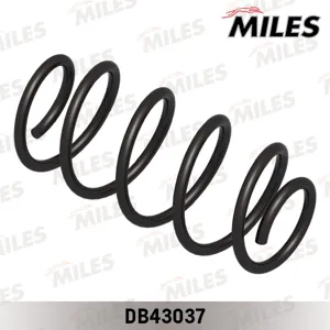 MILES DB43037 Пружина подвески Skoda Yeti 1.2 передняя