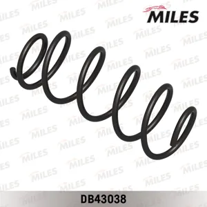 MILES DB43038 Пружина подвески Citroen C4 09- передняя