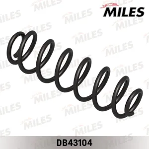 MILES DB43104 Пружина подвески VW Passat 305- задняя