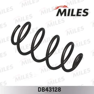 MILES DB43128 Пружина подвески Skoda Octavia II 1.9TDI2.0FSI 04- передняя