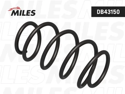 MILES DB43150 Пружина подвески Nissan Qashqai 1,5DCI2,02,0 4WD 1206- передняя