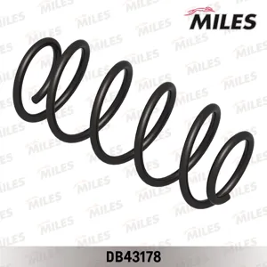 MILES DB43178 Пружина подвески Opel Astra G 1.61.8 98-05 передняя