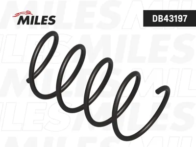 MILES DB43197 Пружина подвески Mercedes C180C200220CDIC230 w.low. Sport .c. 00- передняя