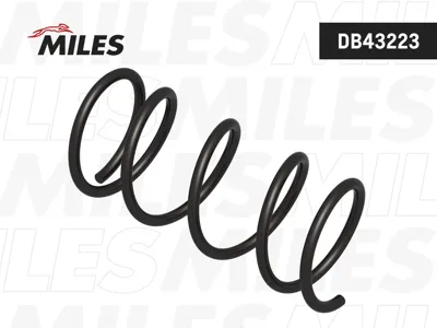 MILES DB43223 Пружина подвески усиленная Toyota Corona 24WD 92-96 передняя