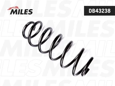 MILES DB43238 Пружина подвески Toyota Prius III задняя