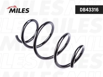 MILES DB43316 Пружина подвески Renault Logan II Sandero II передняя