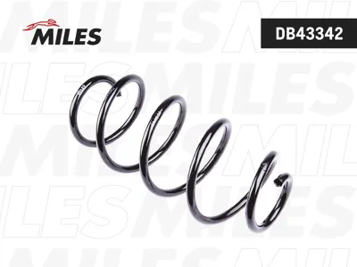 MILES DB43342 Пружина передняя VW Polo седан Skoda Rapid (LESJOFORS 40 951 05)