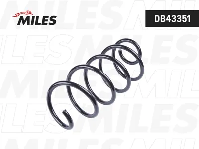 MILES DB43351 Пружина подвески ВАЗ KALINA 1.41.6 1004- передняя