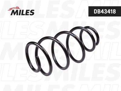 MILES DB43418 Пружина подвески Ford Mondeo IV 2.32.5T2.0TDCI 0307- передняя