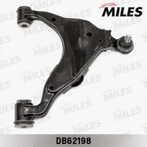 MILES DB62198 Рычаг Toyota Land Cruiser Prado 120 Lexus GX470 02-09 пер.подв.лев.(с шаровой опорой в сборе)