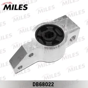 MILES DB68022 Сайлентблок рычага пер. подвески Skoda Octavia , VW Golf V-VI задний правый с кронштейном