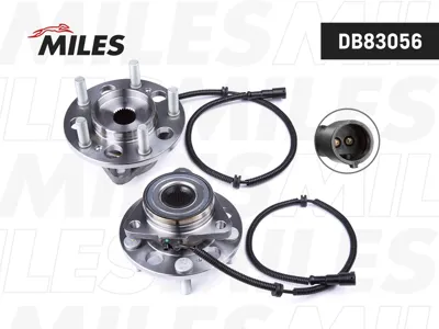 MILES DB83056 Ступица с подшипником передняя, SSANGYOUNG Rexton 02.