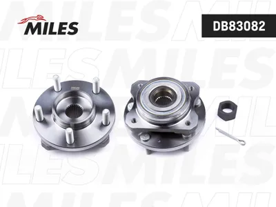 MILES DB83082 Ступица с подшипником передняя, Chrysler Voyager III-IV Dodge Caravan III-IV 95-08.