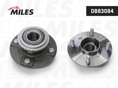MILES DB83084 Ступица с подшипником задняя+ABS, Nissan Primera P11 96-02.