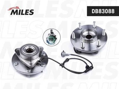 MILES DB83088 Ступица с подшипником передняя + ABS, Nissan Patrol Y62ARMADATITAN Infiniti QX56 03.