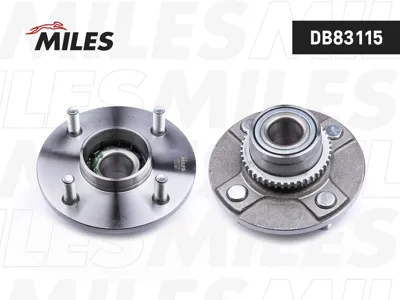 MILES DB83115 Ступица с подшипником задняя +ABS, Nissan Almera N16 00-11.
