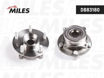 MILES DB83180 Ступица колеса с подшипником Mitsubishi Grand IS 04- пер.