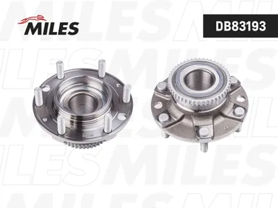 MILES DB83193 Ступица колеса с подшипником передняя + ABS, Hyundai H-1STAREX 08-.
