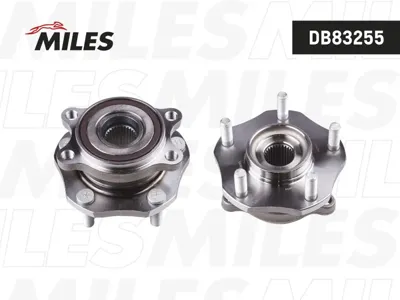 MILES DB83255 Ступица с подшипником пер. Nissan Qashqai X->TRAIL T32 14->