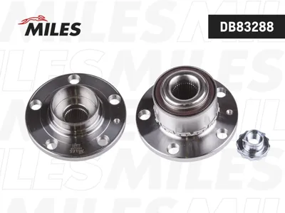 MILES DB83288 Ступица с подшипником Skoda Fabia I-II Roomster пер.