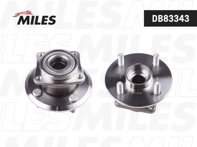 MILES DB83343 Ступица с подшипником Toyota Corolla 01-07 зад.