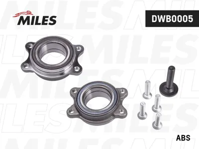 MILES DWB0005 Подшипник ступ. Audi A4 IVA5A6 IVA7A8 IIIQ5 08- пер.