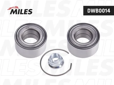 MILES DWB0014 Подшипник ступ. Renault Logan I-II Sandero 04- пер. -ABS