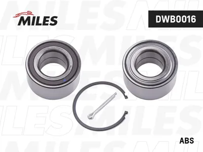 MILES DWB0016 Подшипник ступ. Renault Logan I Sandero Nissan Note 07- пер. +ABS