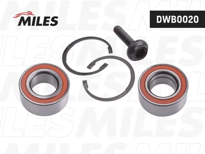MILES DWB0020 Подшипник ступ. Audi 10080 A4,A6,A8 VW Passat Skoda Superb 83-05 пер.
