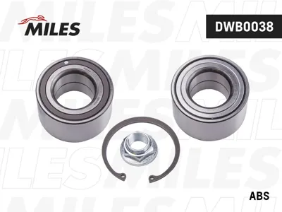 MILES DWB0038 Подшипник ступ. Mazda 36 04-08 пер.