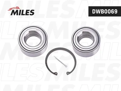 MILES DWB0069 Подшипник ступ. Hyundai Elantra XDLANTRA Matrix TIBURON Kia Cerato 04 - пер.