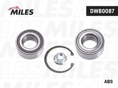 MILES DWB0087 Подшипник ступ. Renault Fluence Megane III Duster 08- пер.