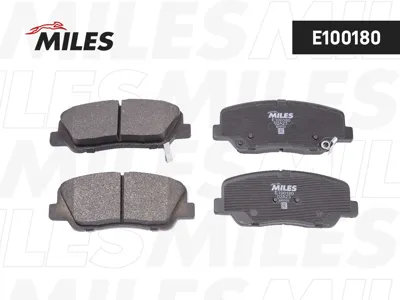 MILES E100180 Колодки торм.передние (Смесь Semi-Metallic) Geely Atlas