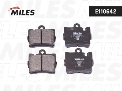 MILES E110642 Колодки торм. Mercedes W220 S320-S600 98>05C215 AMG задние
