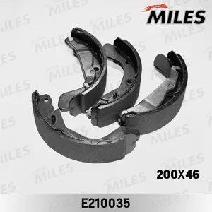 MILES E210035 Колодки торм.барабанные Chevrolet Lacetti (J200), Lanos , Daewoo Nexia (TRW GS8543)