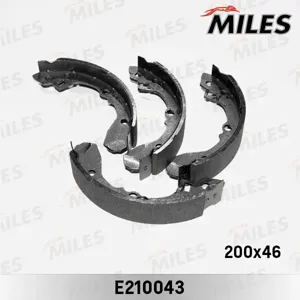 MILES E210043 Колодки торм.барабанные Hyundai ix35, Kia Cerato , SEPHIA, SHUMA I-II (TRW GS8692)