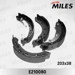 MILES E210080 Колодки торм.барабанные ( Peugeot 206, 206+, Renault Logan , Sandero ) (TRW GS8729)