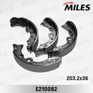 MILES E210082 Колодки торм.барабанные Nissan Almera Classic N16 00- Bluebird 00-05 Sunny 00-03 (TRW GS8246)