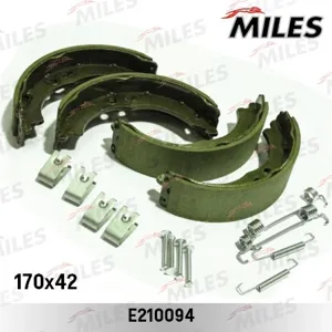 MILES E210094 Колодки ст.торм. Citroen Jumper Fiat Ducato Peugeot Boxer (250) 06-