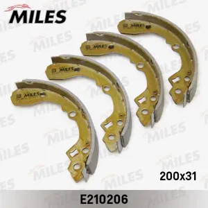 MILES E210206 Колодки торм.барабанные Kia Rio 00-05 (TRW GS8486)
