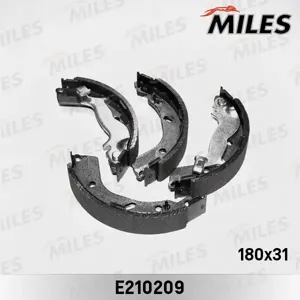 MILES E210209 Колодки торм.барабанные (180*32 мм без ABS) ( Hyundai Getz ) (TRW GS8737)