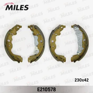 MILES E210578 Колодки торм.барабанные Renault Logan унив. Sandero Duster ( 4x2 ) (230x42)