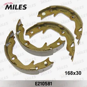 MILES E210581 Колодки ст.торм. Mitsubishi ASX 10- Lancer 08- Outlander 06-12 (168x30)
