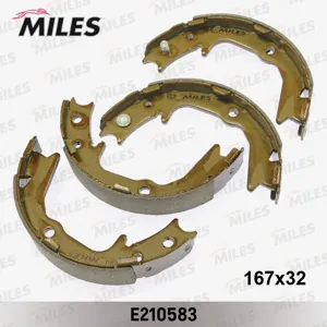 MILES E210583 Колодки ст.тормоза Mitsubishi Lancer 01> Outlander 03> Galant 96>03 (167x32)