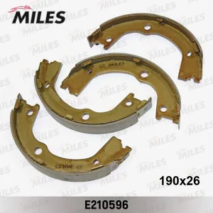 MILES E210596 Колодки ст.торм. Hyundai Santa Fe Kia Sorento 09- (190x26)