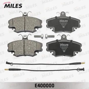 MILES E400000 Колодки торм. Renault Logan 04- Sandero 08- Clio 91- передние с датчиком