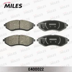 MILES E400022 Колодки торм. Chevrolet Aveo 1.2-1.4 06- передние